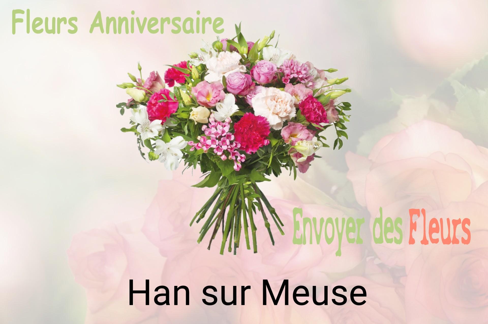 Bouquet de fleurs d’anniversaire livré à Han-sur-Meuse